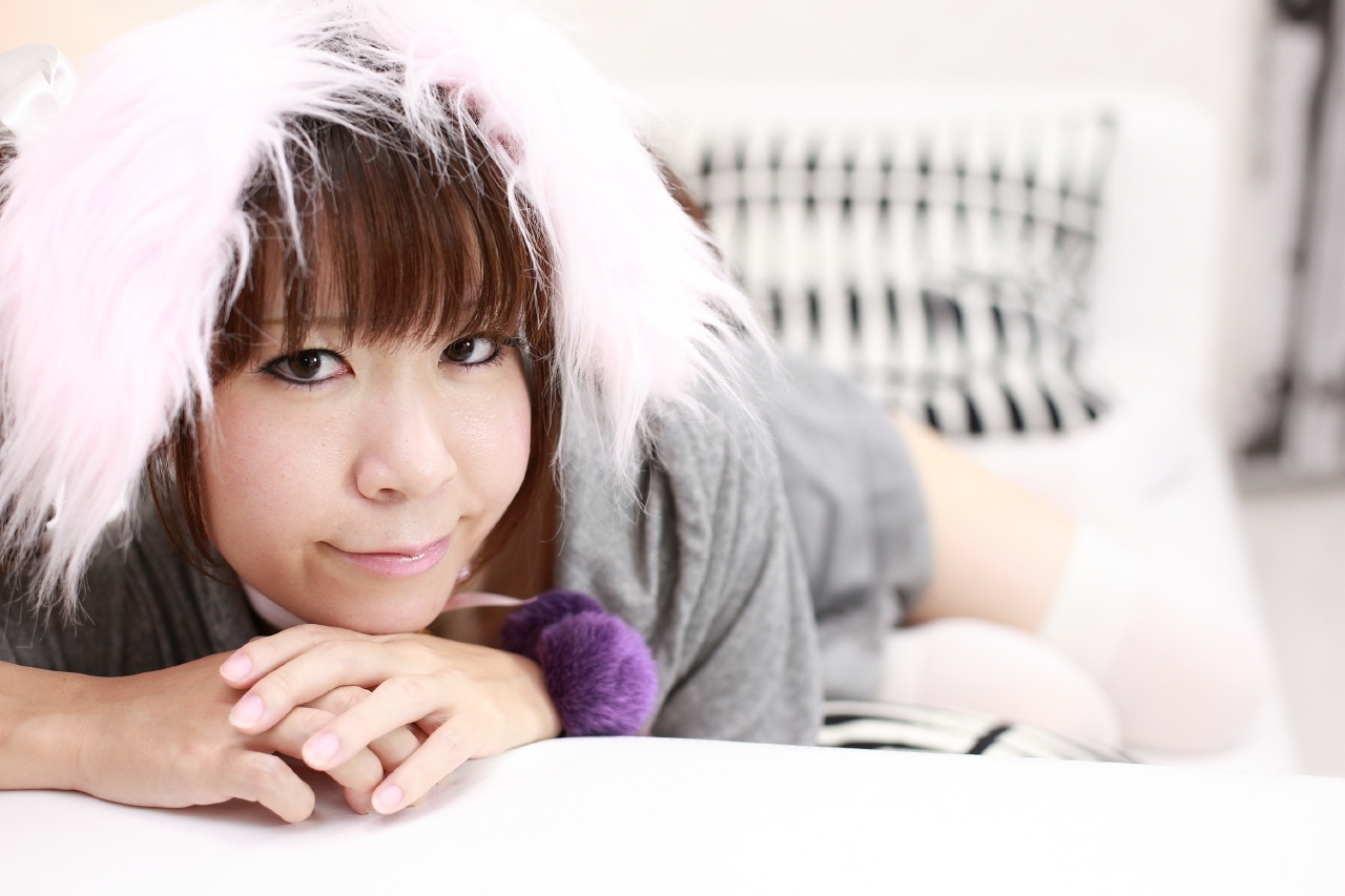 [Cosplay] 2013.04.05 Neko  School Girl - 2 Cosplayers